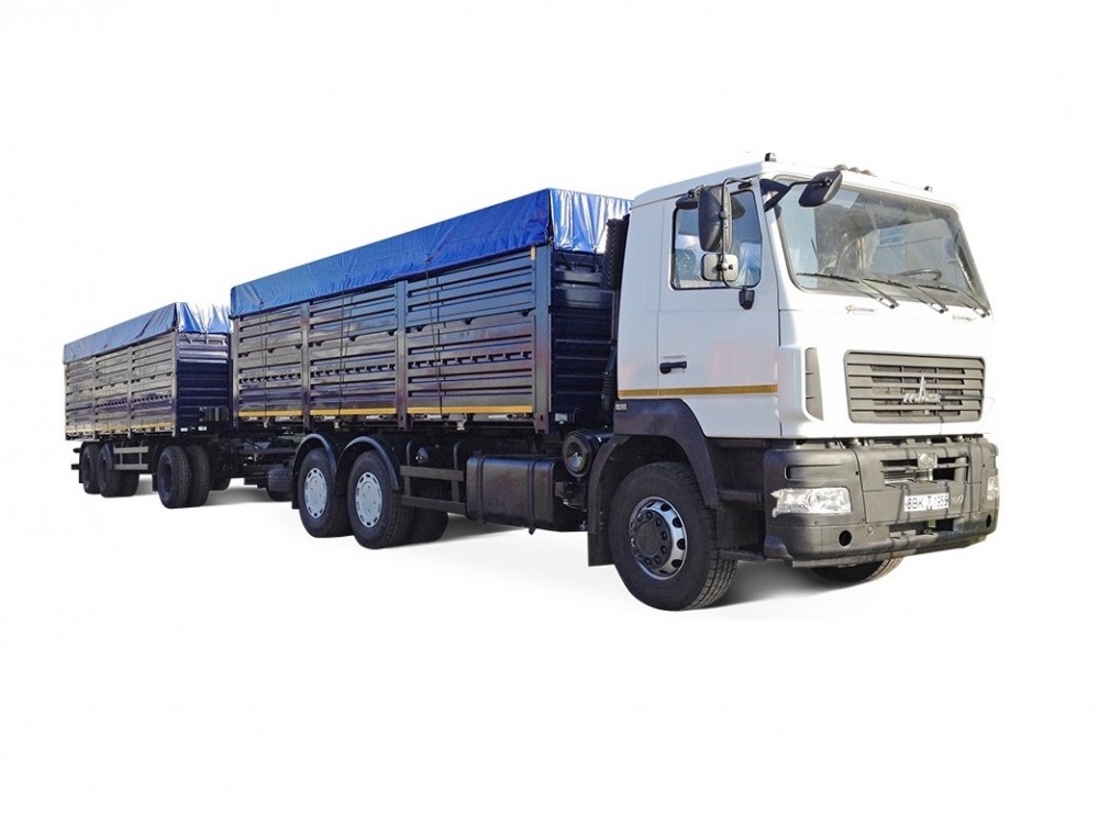 Бортовой автомобиль-зерновоз МАЗ 6312С9 